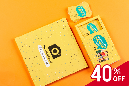 Pack Familiar: Cartas y Álbum 100 Aventuras para Niños y Jóvenes