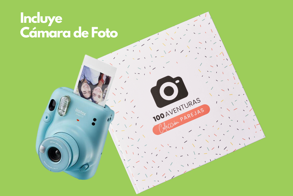 100 Aventuras Parejas + Cámara de Fotos